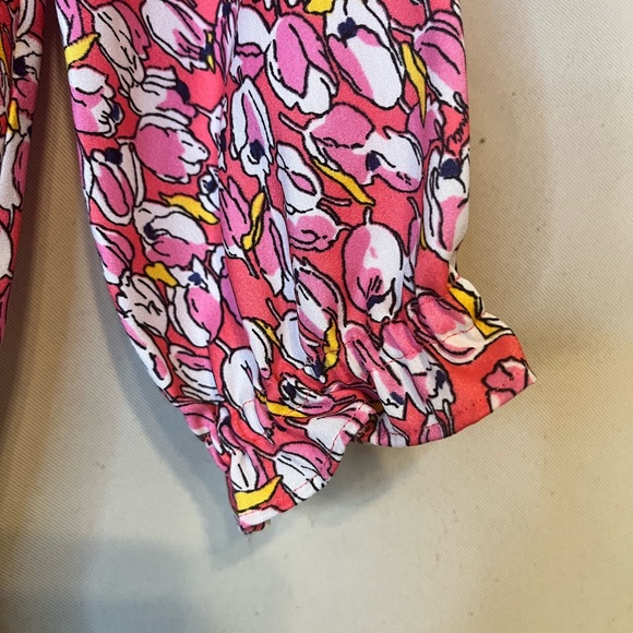 Juicy Couture Pink Smocked Waist Mini Dress - Picture 5 of 6